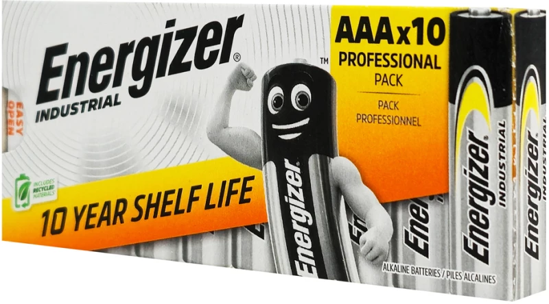 ENERGIZER αλκαλικές μπαταρίες Industrial, AAA/LR03, 1.5V, 10τμχ - 7638900361063