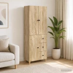 Σέτ Ντουλαπιών 2 pcs 66 x 34,5 x 90 εκ Επεξεργασμένο Ξύλο |3416477