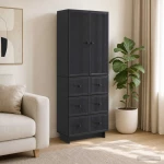 Σέτ Ντουλαπιών 2 pcs 66 x 34,5 x 90 εκ Επεξεργασμένο Ξύλο |3416377