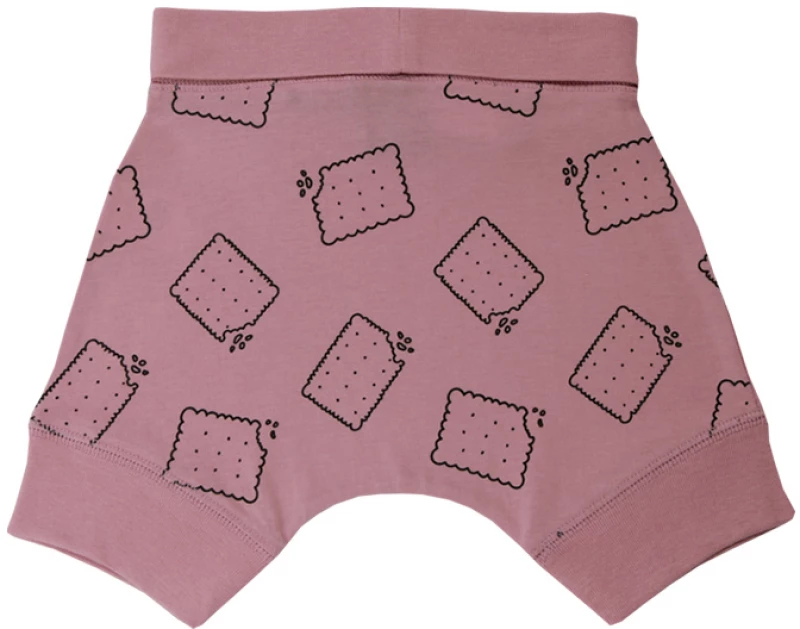 Minene Bodysuit Baby Girl Ροζ Μπισκοτάκια - 18-24m