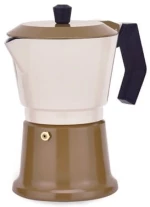 Aluminium moka pot MR-1657-6-BEIGE MAESTRO