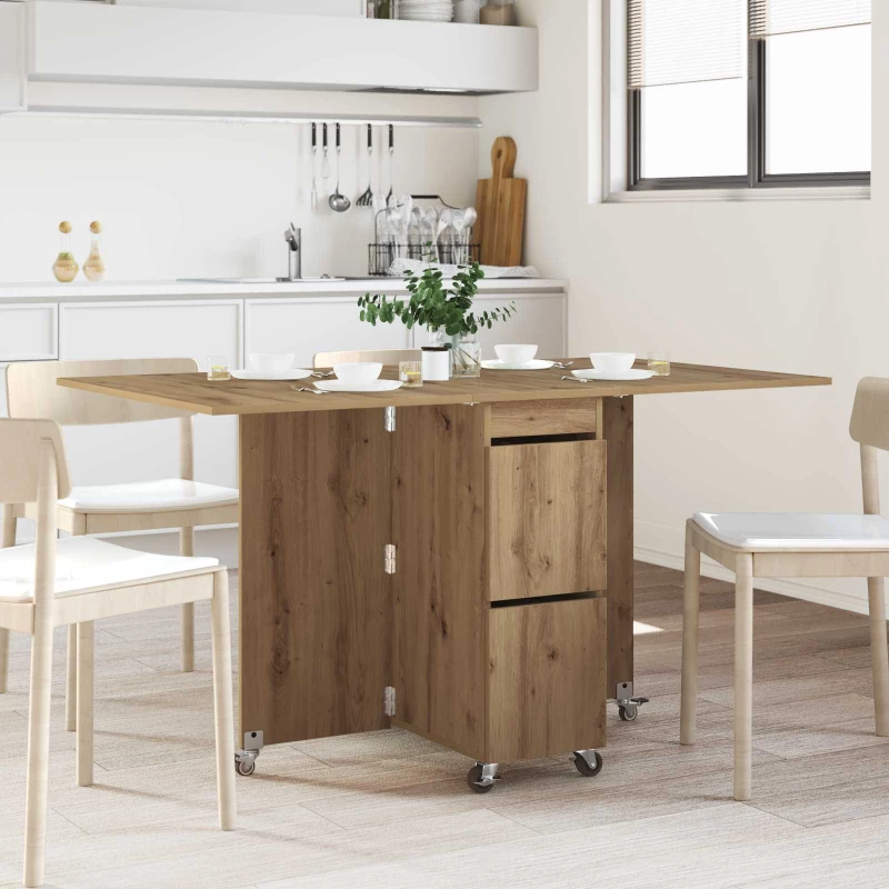 Τραπέζι φαγητού 2 pcs 140 x 80 x 77 cm Επεξεργασμένο Ξύλο |3424939