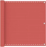 Οθόνη Μπαλκονιού Τερακότα 120 x 1000 cm HDPE και Αλουμίνιο |4002967