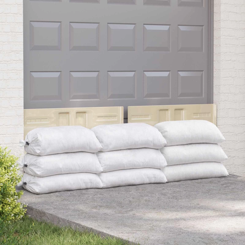 Υφασμάτινοι σακίδες 250 pcs Λευκό 50 x 80 cm PP |42032381