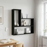 Ράφι Τοίχου Μαύρη Δρυς 60 x 11 x 60 εκ. Επεξεργασμένο Ξύλο |8012165