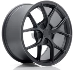 JR Wheels SL01 17x9 ET20-50 5H BLANK Matt Gun Metal