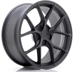 JR Wheels SL01 18x8 ET20-40 5H BLANK Matt Gun Metal