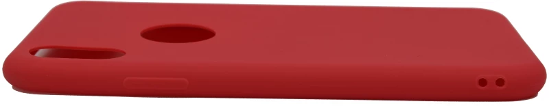 Θήκη σιλικόνης TPU Gel Ultra Thin mat για iPhone X/Xs - Κόκκινο