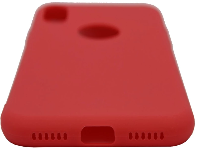 Θήκη σιλικόνης TPU Gel Ultra Thin mat για iPhone X/Xs - Κόκκινο