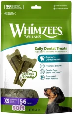 Λιχουδιές Whimzees Soft XSmall 56τμχ