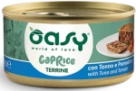 Υγρή Τροφή Γάτας Oasy Caprice Τερίνα με Τόνο & Ντομάτα 85gr