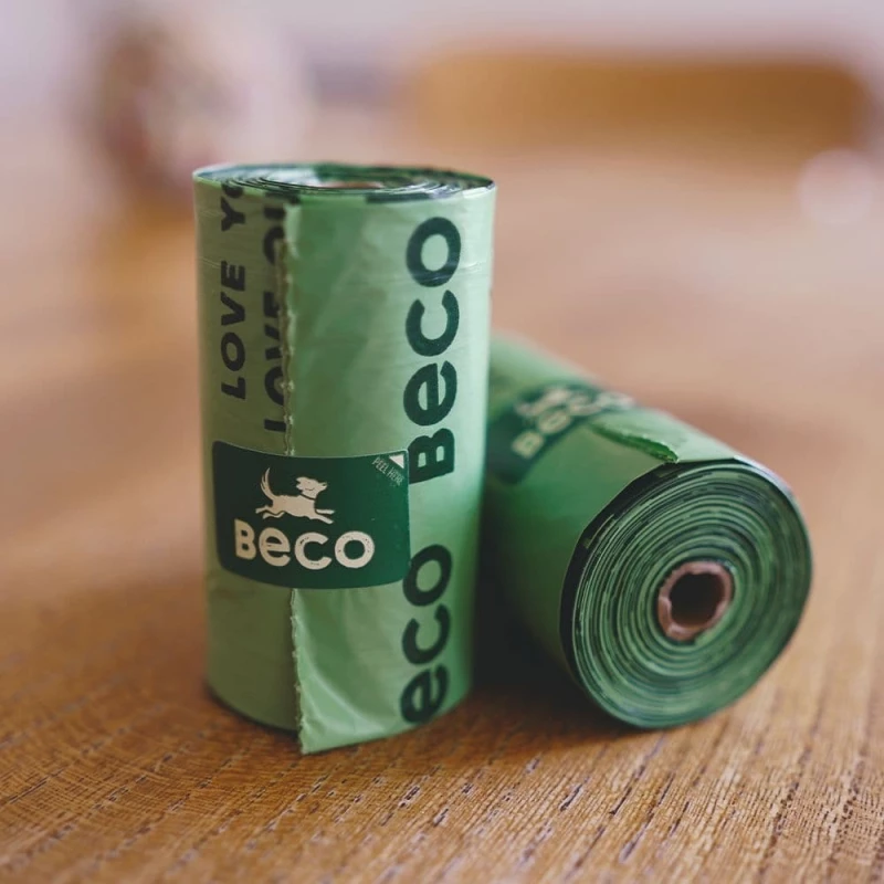Ανακυκλωμένα Σακουλάκια Περιττωμάτων Beco (4x15τμχ) Χωρίς Άρωμα