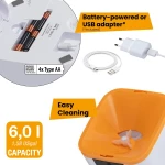 Αυτόματη Ηλεκτρονική Ταΐστρα Ferplast Risto Pet Smart 6 L