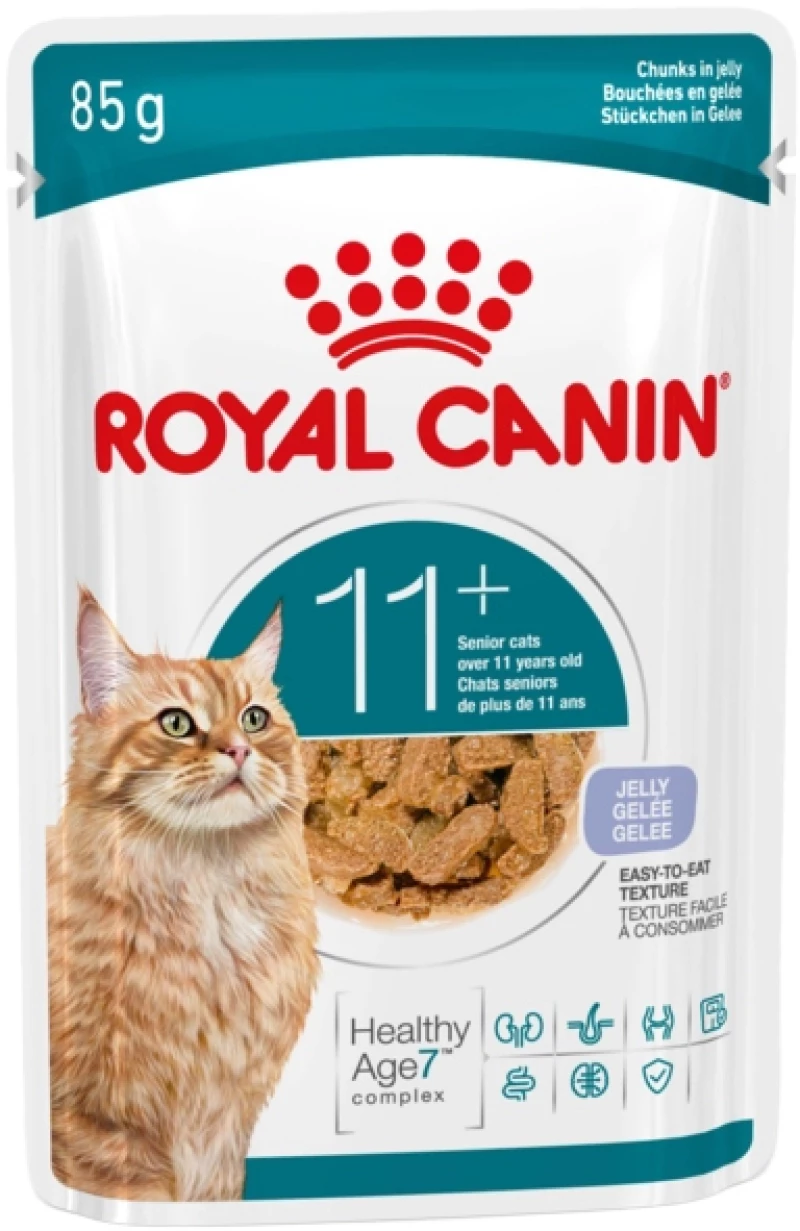 Royal Canin Cat Wet Food Ageing 11+ Jelly 12x85gr